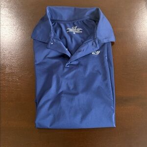 Vineyard Vines Classic Navy Performance Polo